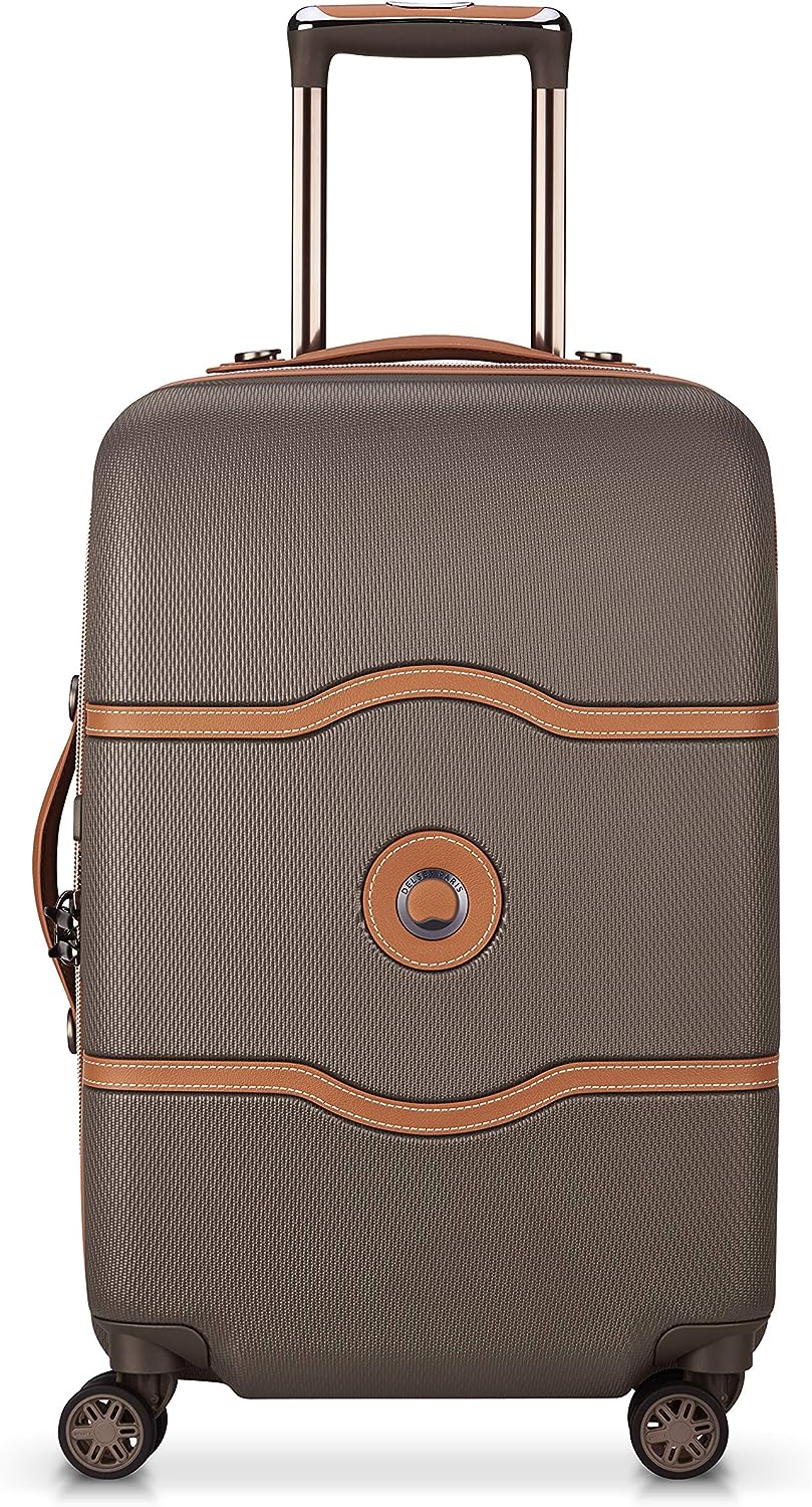6. The Delsey Paris Chatelet Air Carry-on Luggage for Seniors